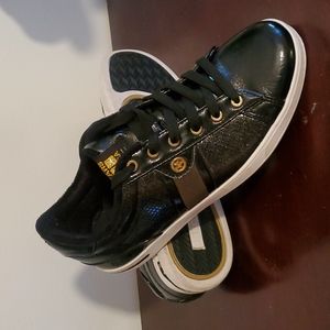 3Stars Black Sneakers - Size US 6.5
